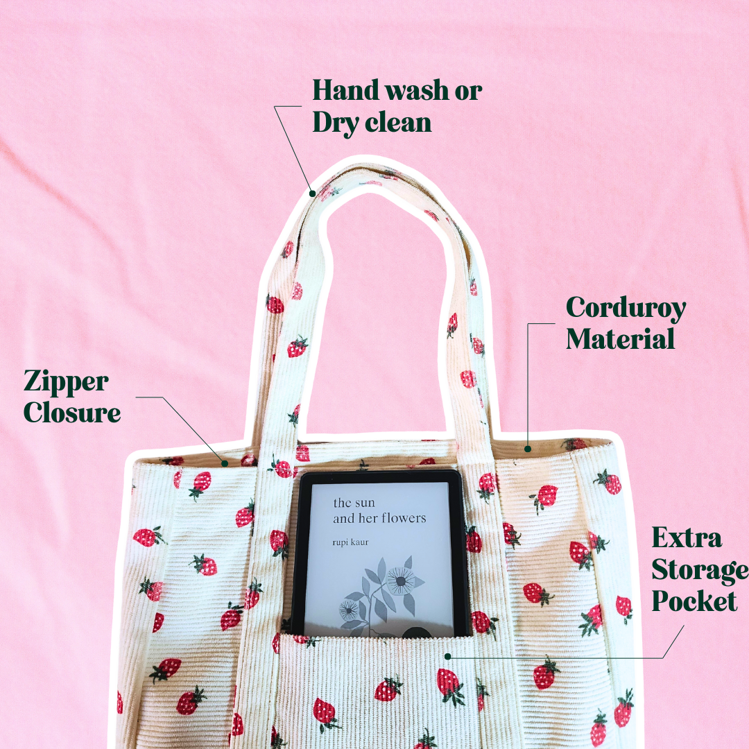 Strawberry Tote Bag