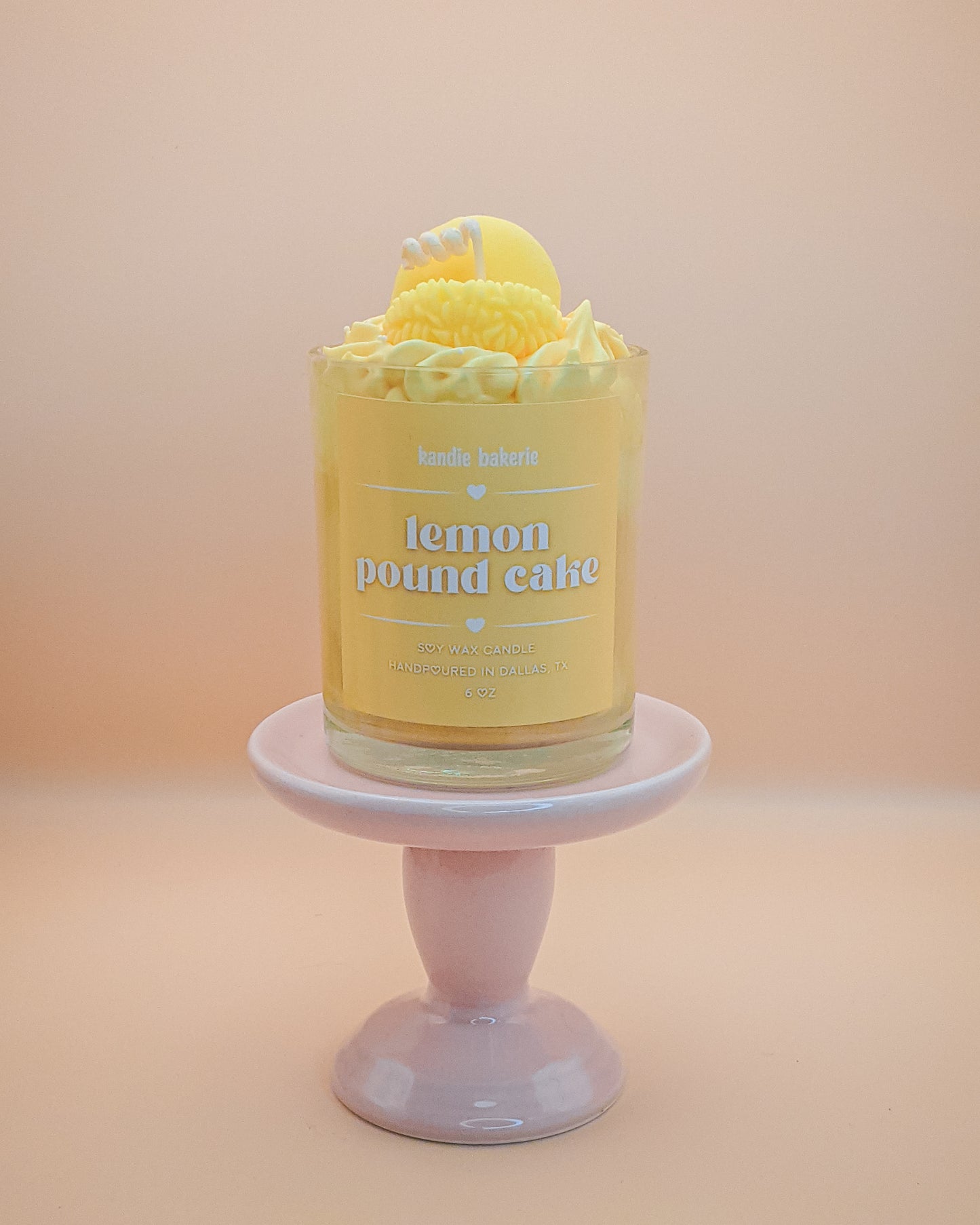 Lemon Pound Cake Candle