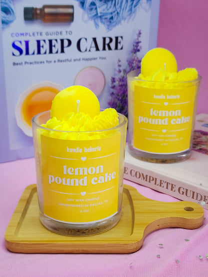 Lemon Pound Cake Candle