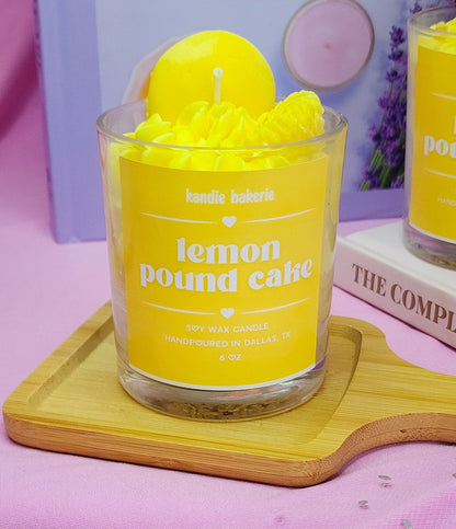 Lemon Pound Cake Candle