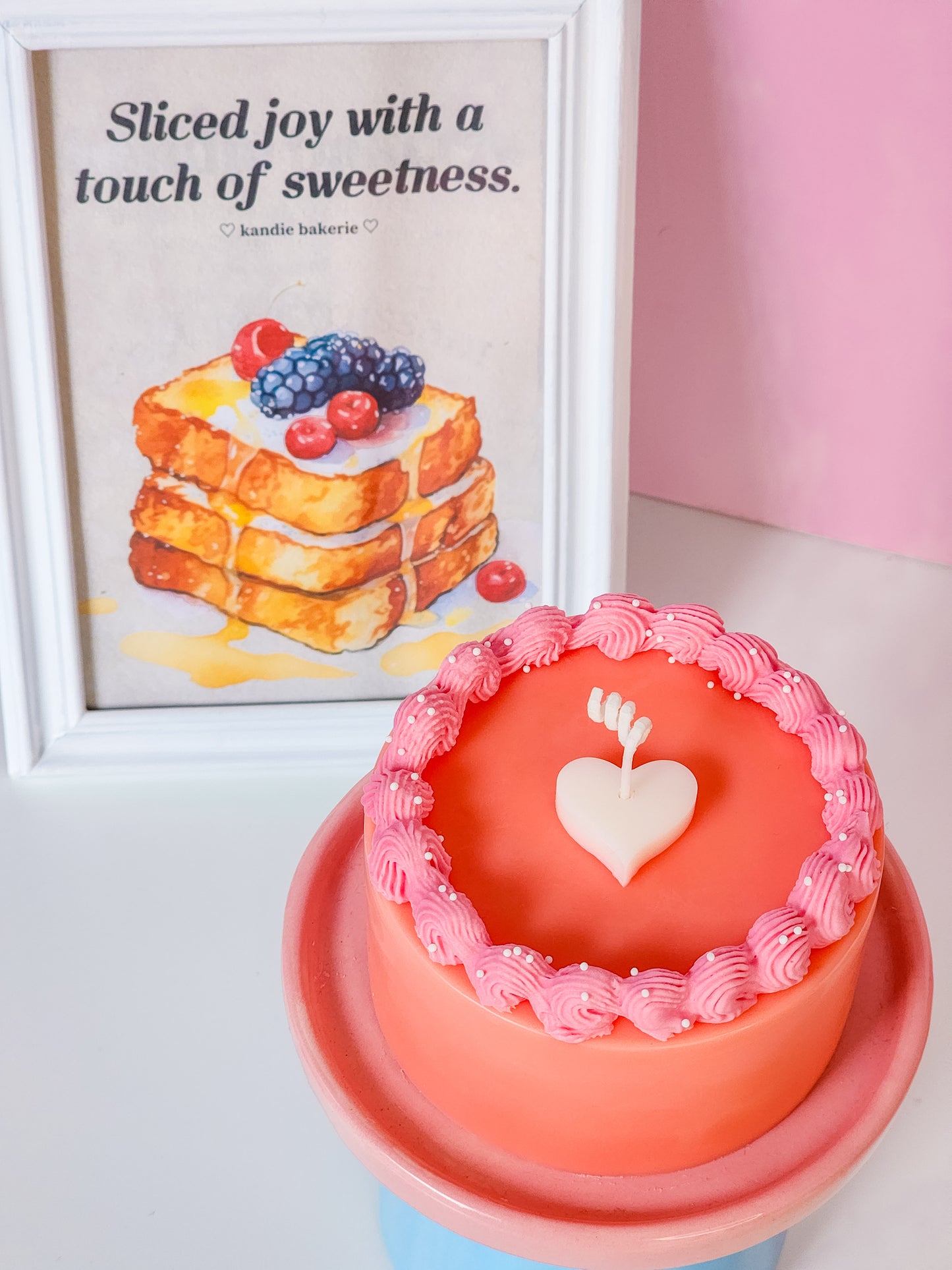 (LOCAL ONLY) Bento Cake Candle