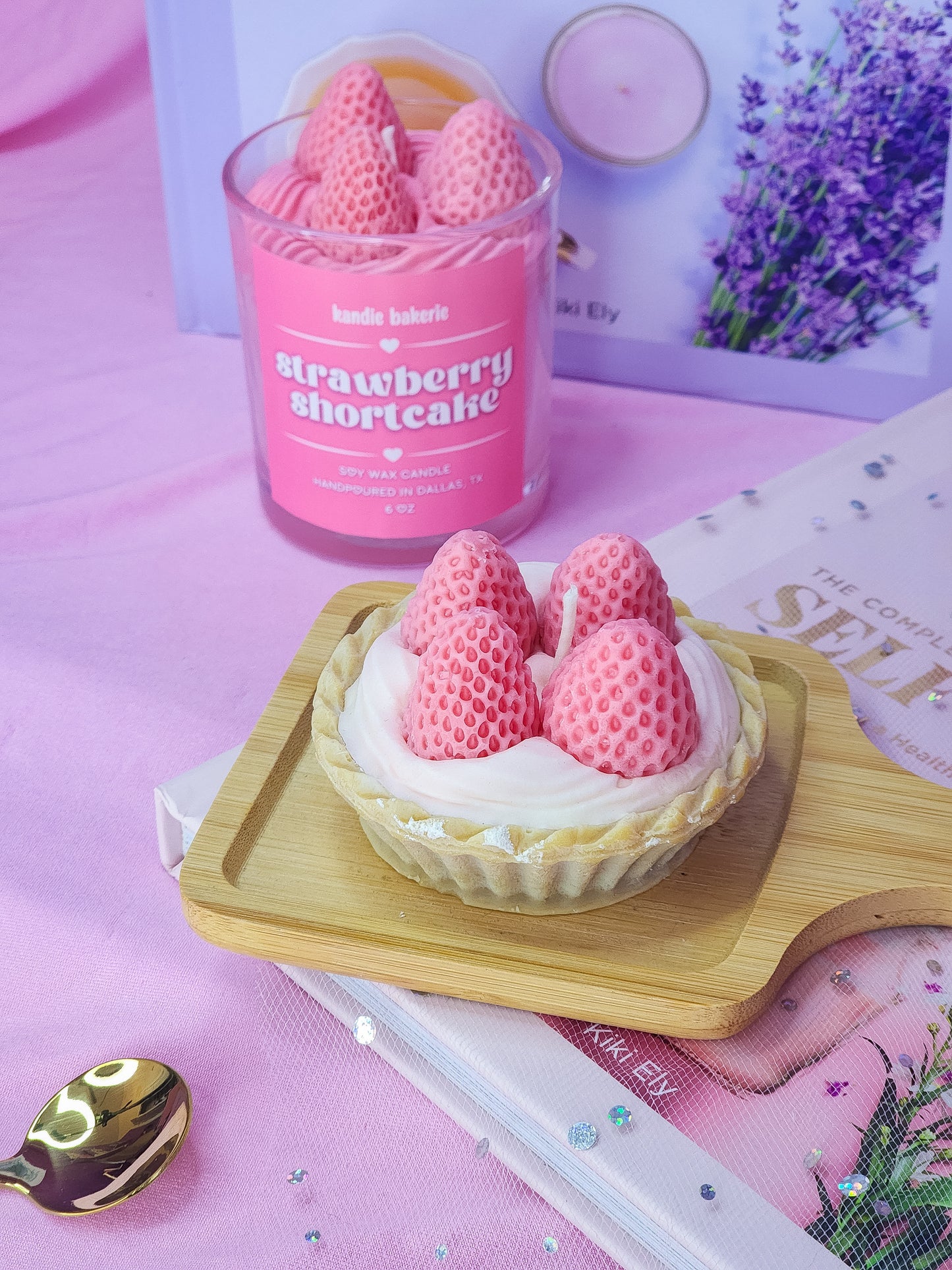 Strawberry Candle Set