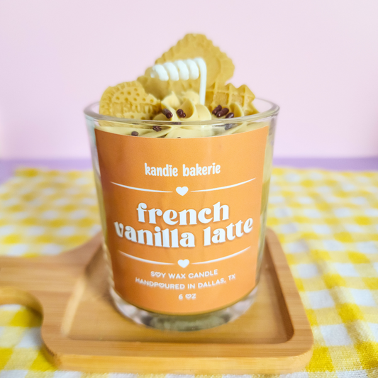 French Vanilla Latte Candle