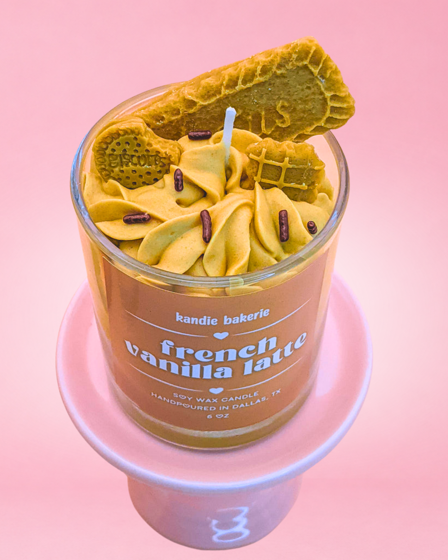 French Vanilla Latte Candle