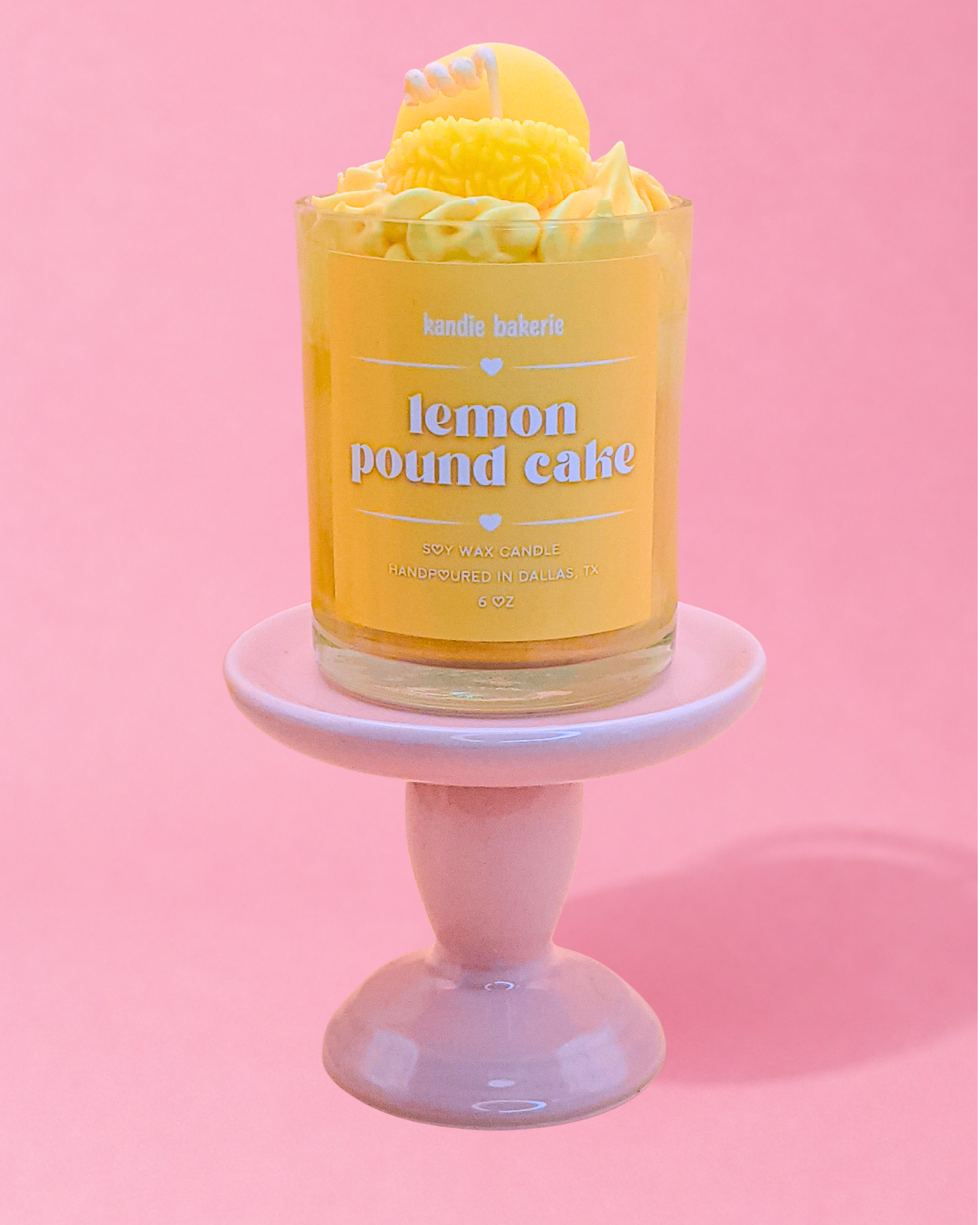 Lemon Pound Cake Candle