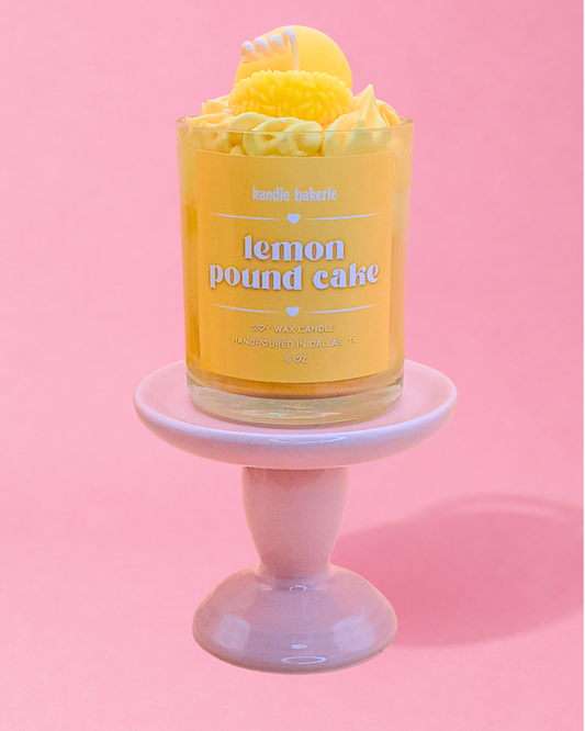 Lemon Pound Cake Candle