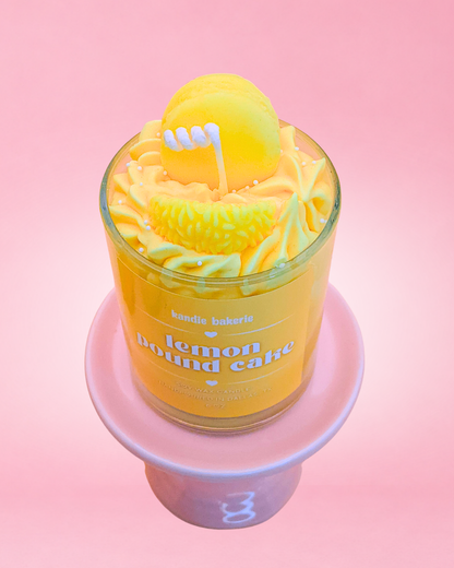 Lemon Pound Cake Candle