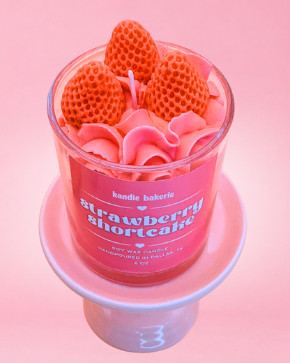 Strawberry Shortcake Candle
