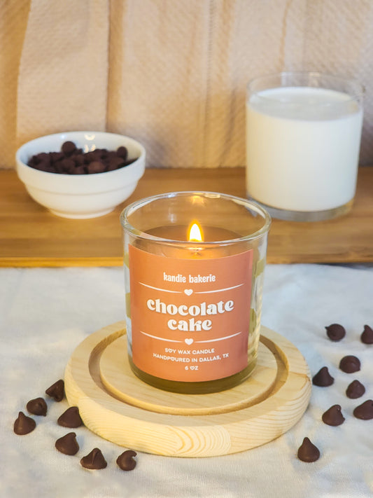 Chocolate Cake Candle