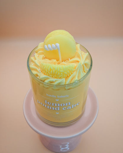 Lemon Pound Cake Candle