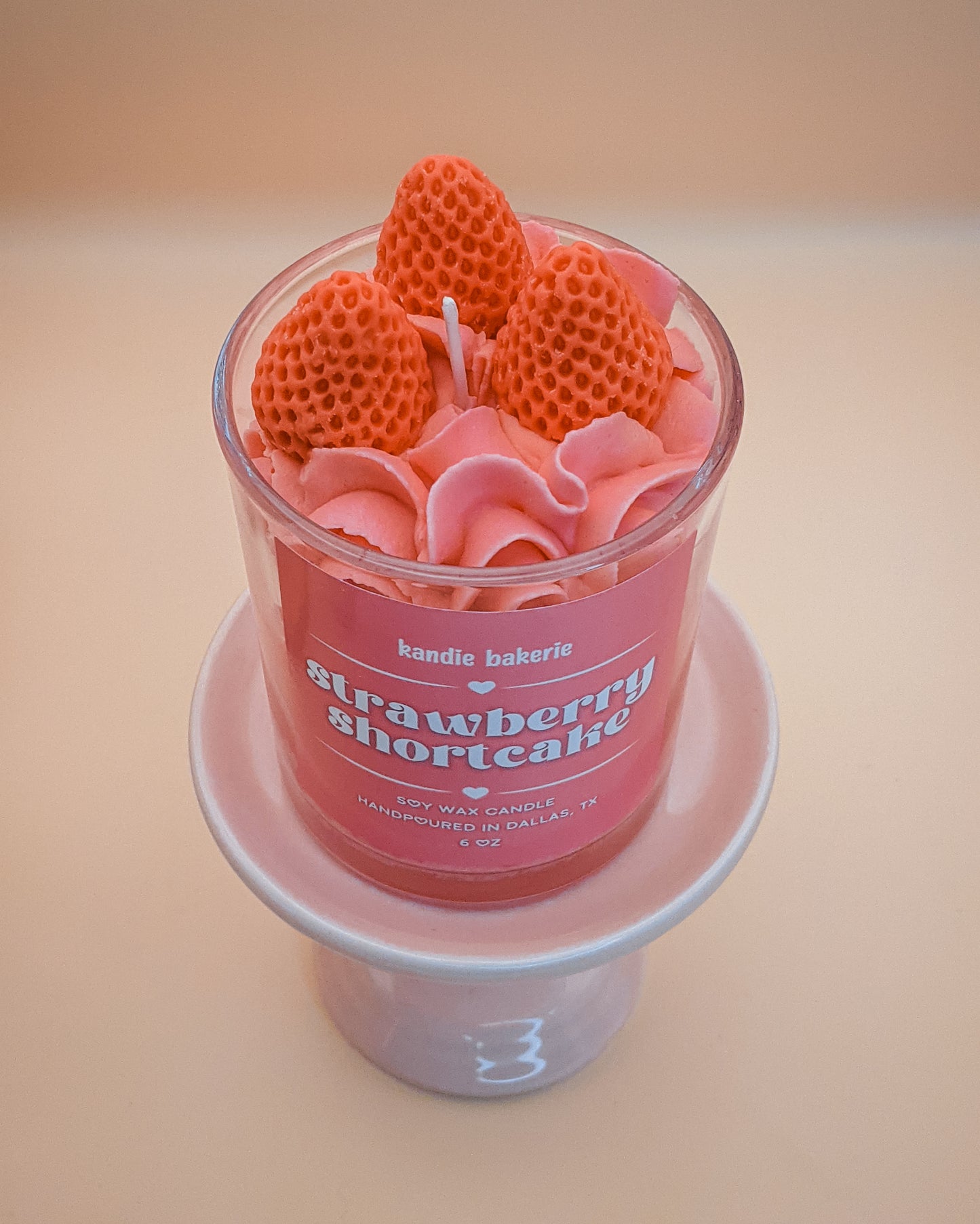 Strawberry Shortcake Candle
