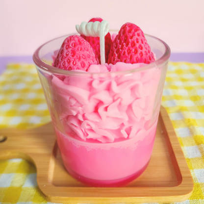 Strawberry Shortcake Candle