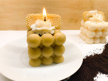 Latte Bubble Candle